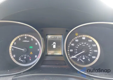 2017 Hyundai Santa Fe Se из США, поврежденный, VIN KM8SM4HF3HU233058